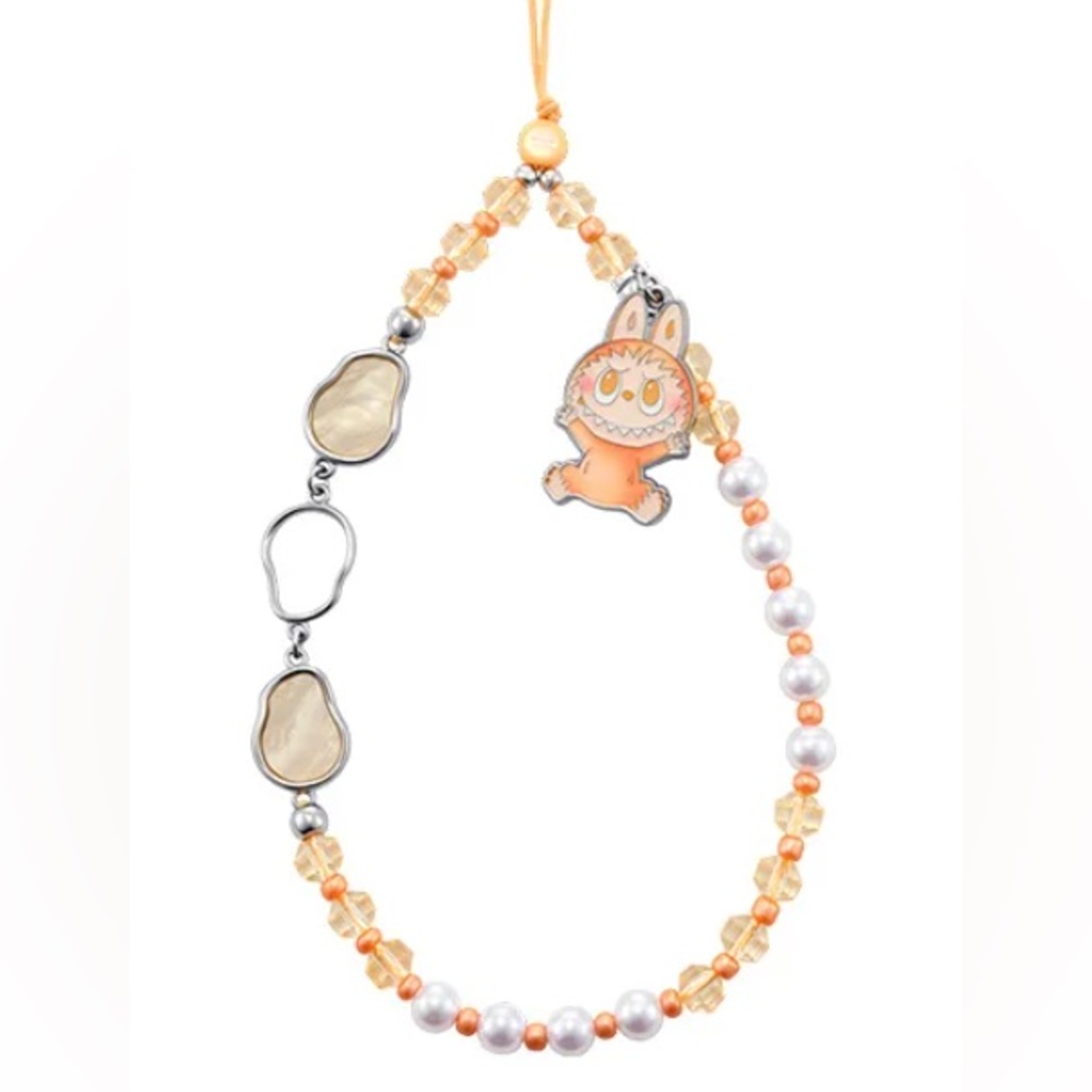 HAPPINESS/PEACH - Pop Mart Labubu Big Into Energy Phone Charm Strap Confirmed🌟